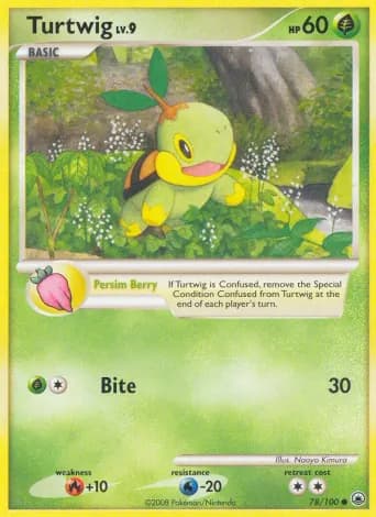 Turtwig Pokémon card #78
