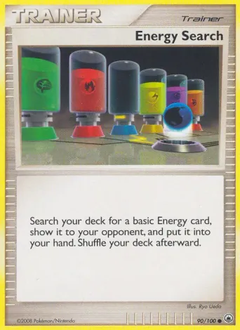 Energy Search Pokémon card #90