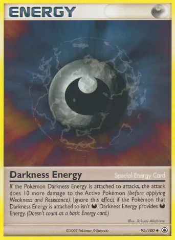 Darkness Energy Pokémon card #93