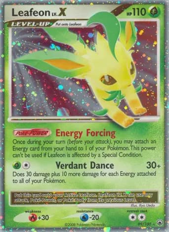 Leafeon Pokémon card #99