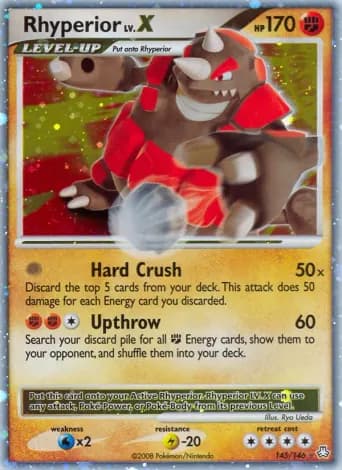 Rhyperior Pokémon card #145
