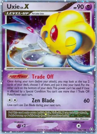 Uxie Pokémon card #146