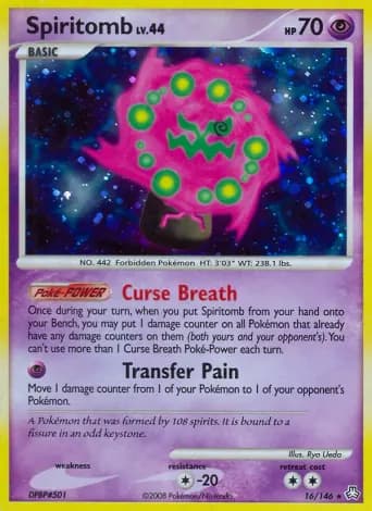 Spiritomb Pokémon card #16