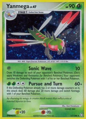 Yanmega Pokémon card #17