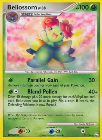 Bellossom Pokémon card #20