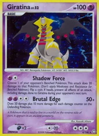 Giratina Pokémon card #4