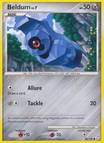 Beldum Pokémon card #84