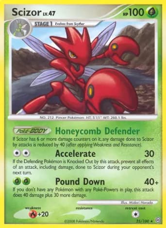 Scizor Pokémon card #25