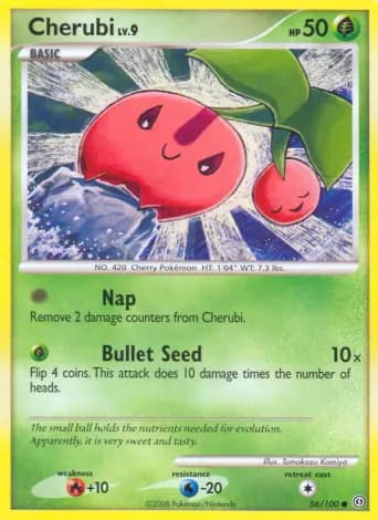 Cherubi Pokémon card #56