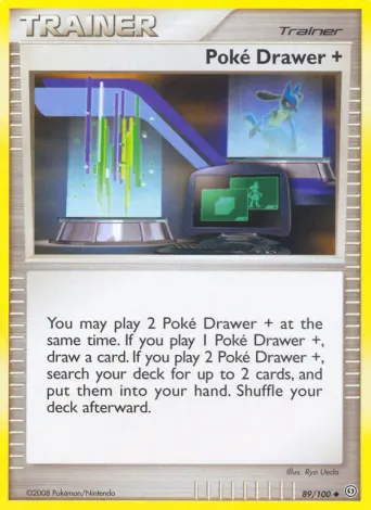 Poké Drawer + Pokémon card #89