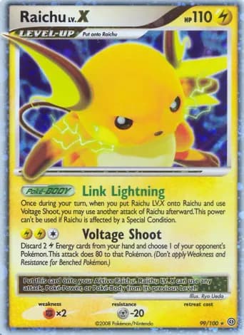 Raichu Pokémon card #99