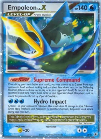 Empoleon Pokémon card #DP11