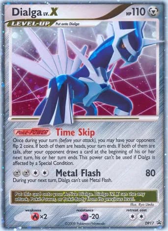 Dialga Pokémon card #DP17