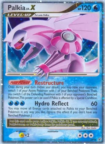 Palkia Pokémon card #DP18