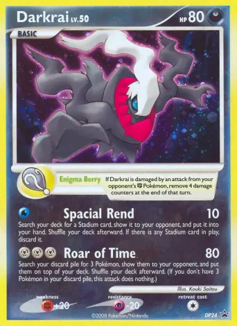 Darkrai Pokémon card #DP24
