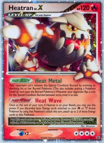 Heatran Pokémon card #DP31