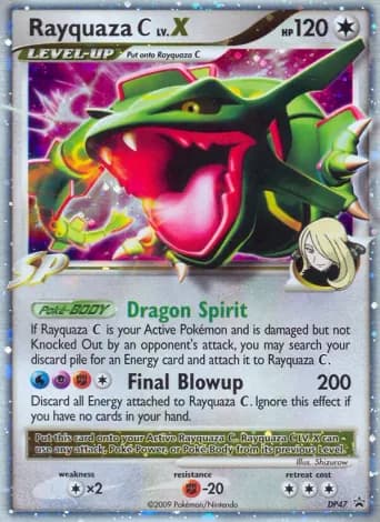 Rayquaza C Pokémon card #DP47