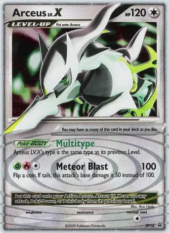 Arceus Pokémon card #DP56