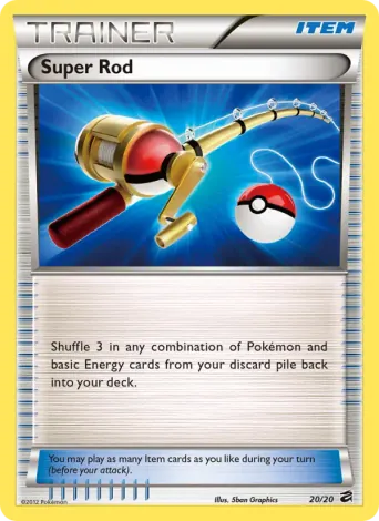 Super Rod Pokémon card #20