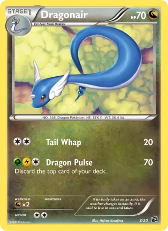 Dragonair Pokémon card #3