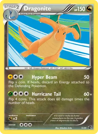 Dragonite Pokémon card #5