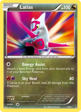 Latias Pokémon card #9