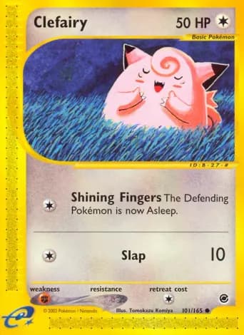 Clefairy Pokémon card #101