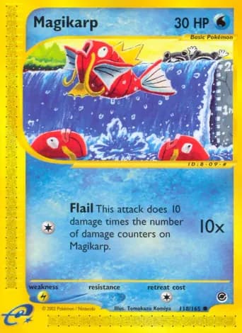 Magikarp Pokémon card #118