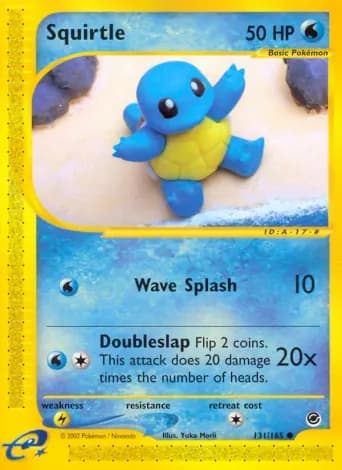 Squirtle Pokémon card #131