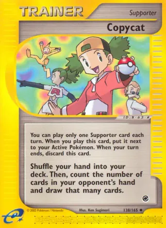 Copycat Pokémon card #138