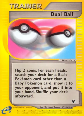 Dual Ball Pokémon card #139