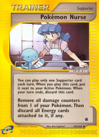 Pokémon Nurse Pokémon card #145