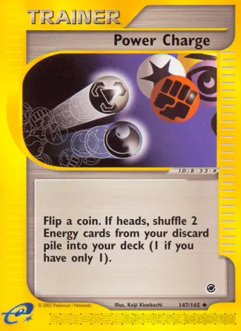 Power Charge Pokémon card #147