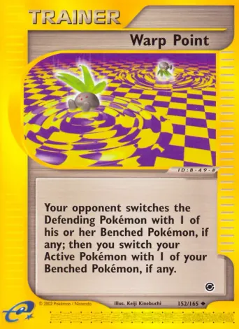 Warp Point Pokémon card #152