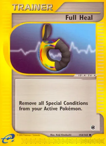 Full Heal Pokémon card #154