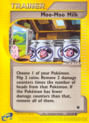 Moo-Moo Milk Pokémon card #155