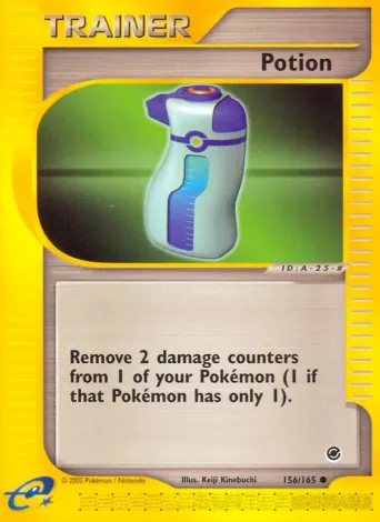 Potion Pokémon card #156