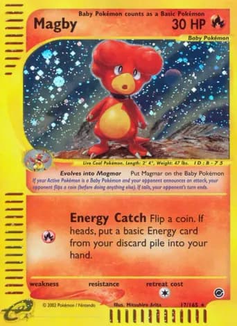 Magby Pokémon card #17