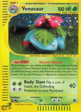 Venusaur Pokémon card #30