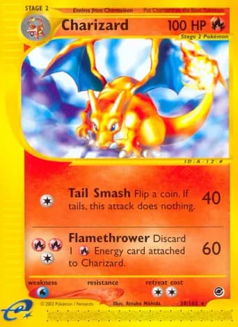 Charizard Pokémon card #39