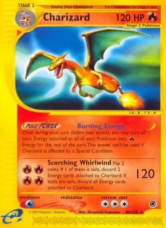 Charizard Pokémon card #40