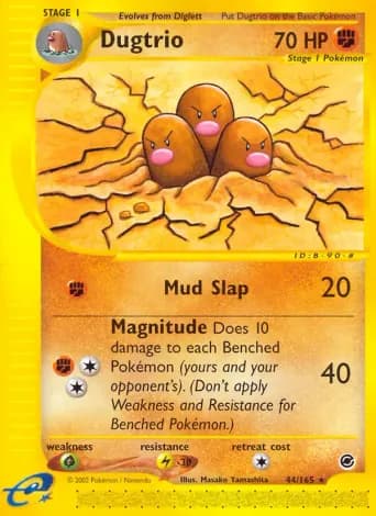 Dugtrio Pokémon card #44