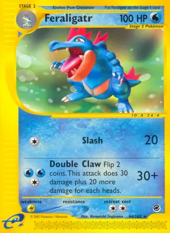 Feraligatr Pokémon card #46
