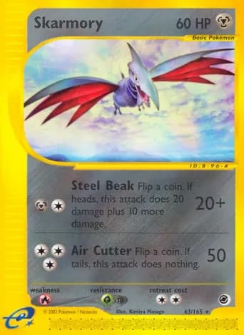 Skarmory Pokémon card #63