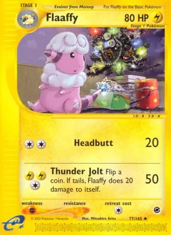 Flaaffy Pokémon card #77