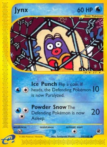 Jynx Pokémon card #83