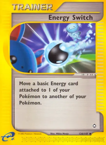 Energy Switch Pokémon card #120