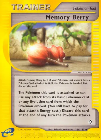 Memory Berry Pokémon card #128