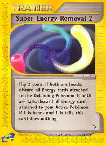 Super Energy Removal 2 Pokémon card #134