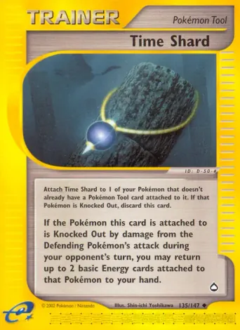 Time Shard Pokémon card #135
